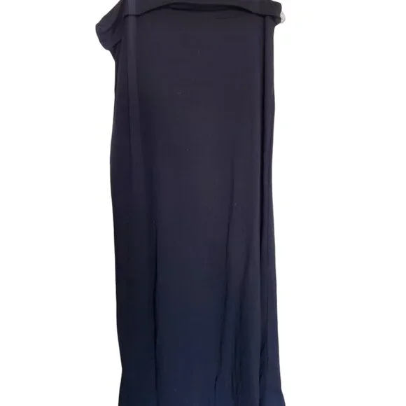 Love Ryan Los Angela Black Roll Top Maxi Skirt 1X EUC - Picture 3 of 13